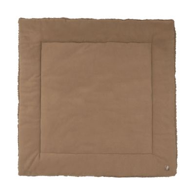 Jollein Boxkleed - Curlé - 100 x 100 cm - Dark Hazel Jollein Boxkleed - Curlé - 100 x 100 cm - Dark Hazel