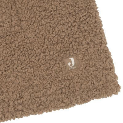 Jollein Boxkleed - Curlé - 100 x 100 cm - Dark Hazel Jollein Boxkleed - Curlé - 100 x 100 cm - Dark Hazel
