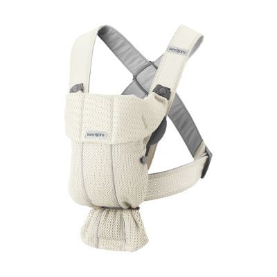 BabyBjörn Mini Draagzak - 3D‑Mesh - Crème BabyBjörn Mini Draagzak - 3D‑Mesh - Crème