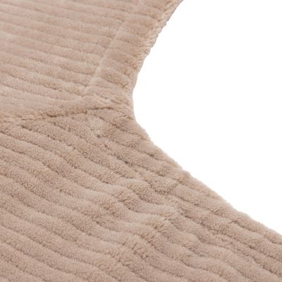 Jollein Aankleedkussenhoes - Milky Coffee - 50x70 cm - Cloudy Rib