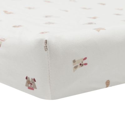 Jollein Aankleedkussenhoes - Animal Friends - 50x70 cm - Jersey