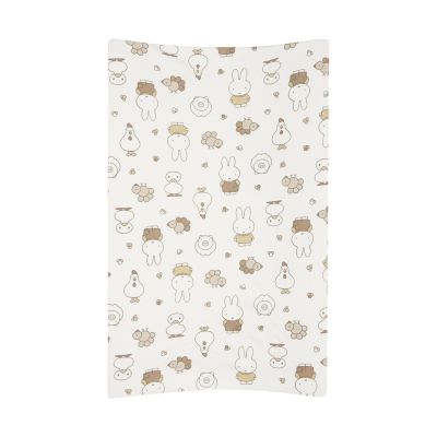 Jollein Aankleedkussenhoes - Jersey - 50 x 70 cm - Miffy Family Farm