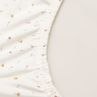 Jollein Aankleedkussenhoes - Jersey - 50 x 70 cm - Pretty Picnic Flower Drops