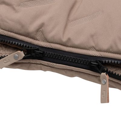 Jollein Voetenzak Buggy/Kinderwagen Embossed – Milky Coffee