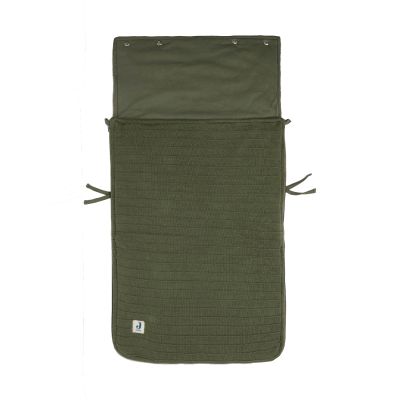Jollein Voetenzak Pure Knit Leaf Green