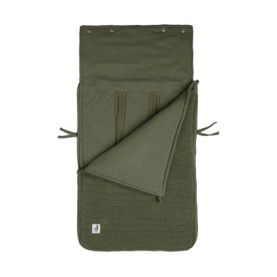 Jollein Voetenzak Pure Knit Leaf Green