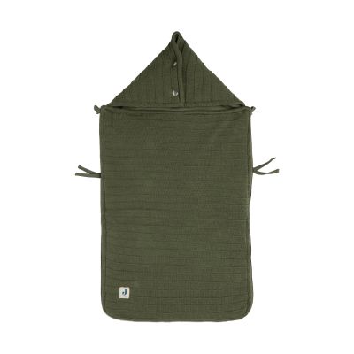Jollein Voetenzak Pure Knit Leaf Green