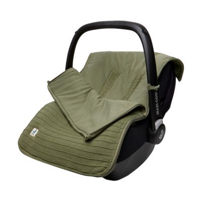 Jollein Voetenzak Pure Knit Leaf Green