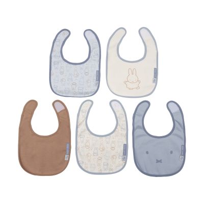 Jollein Nijntje Moments Waterproof Jersey Slab - 5 Stuks - Cloudy Blue Jollein Nijntje Moments Waterproof Jersey Slab - 5 Stuks - Cloudy Blue