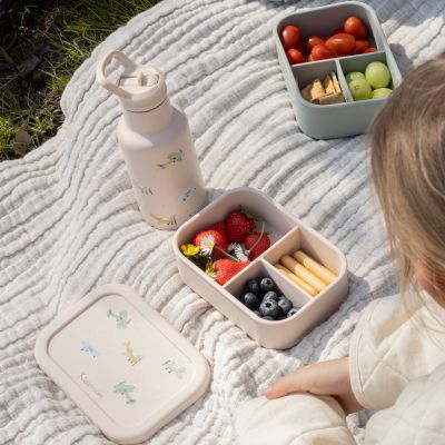 Kidzroom Lunchbox - Small Talk - Beige