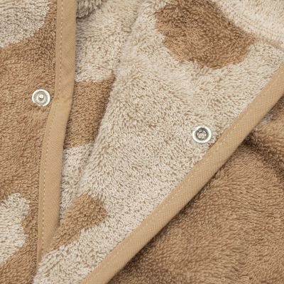 Jollein Badjas Badstof Jacquard Teddy Bear 1-2 jaar