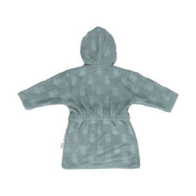 Jollein Miffy Jacquard Badjas - Badstof - 1-2 Jaar - Sea Green