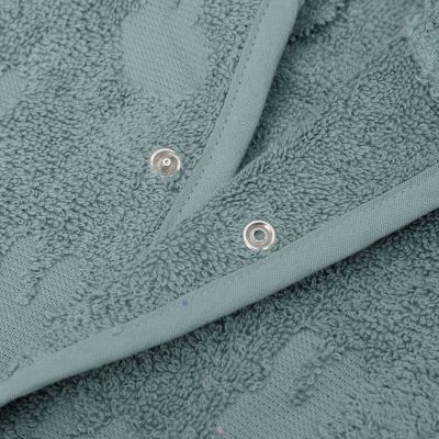 Jollein Miffy Jacquard Badjas - Badstof - 1-2 Jaar - Sea Green