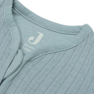 Jollein Slaapzak Zomer Met Afritsbare Mouw - 60 cm - Ajour Seagreen