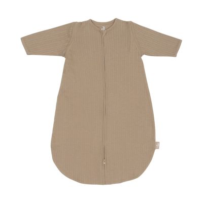 Jollein Slaapzak Zomer Met Afritsbare Mouw - 90 cm - Ajour Biscuit