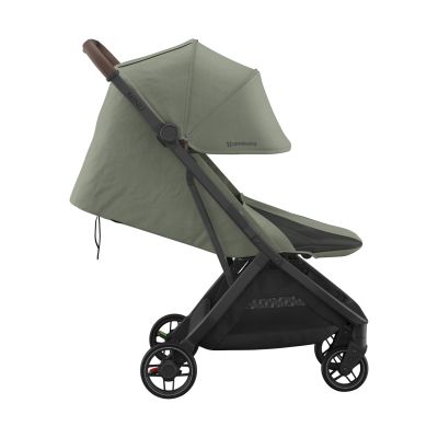 UPPAbaby Minu V3 Buggy - Evelyn Meadow Green Carbon Frame met Kastanje Bruin Leer UPPAbaby Minu V3 Buggy - Evelyn Meadow Green Carbon Frame met Kastanje Bruin Leer