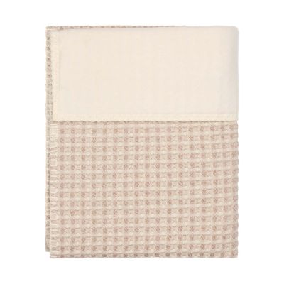 Koeka Wiegdeken - Cotton Fleece Wafel Amsterdam – Crumble