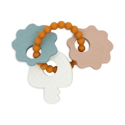 Jollein Lovely Birds Bijtring Sleutelbos - Silicone