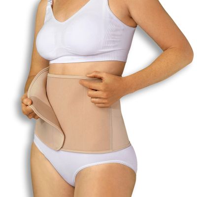 Carriwell Sluitband Belly Binder Biokatoen Honey S/M