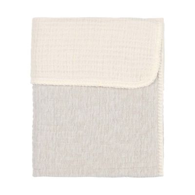 Koeka Rivoli Wiegdeken - 75 x 100 cm - Stone