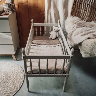 Koeka Wieglaken En Hoeslaken Set Ruffle Faro Caffe