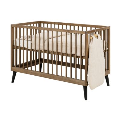 Bopita Zara Ledikant 60x120 cm - Walnoot Bopita Zara Ledikant 60x120 cm - Walnoot