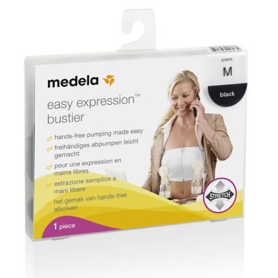Medela Bustier Easy Expression Zwart Maat S