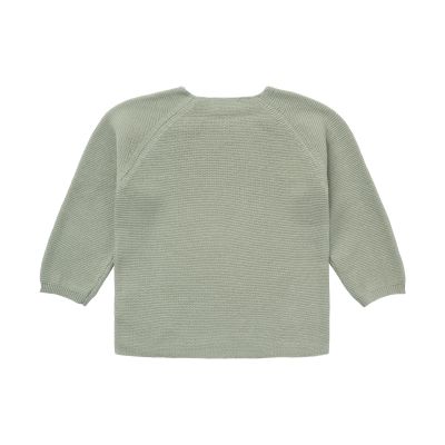 Noppies Pino Gebreid Overslagvest - Maat 50 - Iceberg Green Noppies Pino Gebreid Overslagvest - Maat 50 - Iceberg Green