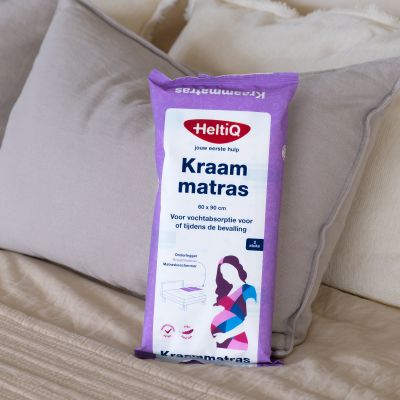 HeltiQ Kraammatras - 60 x 90 cm - 2 Stuks HeltiQ Kraammatras - 60 x 90 cm - 2 Stuks