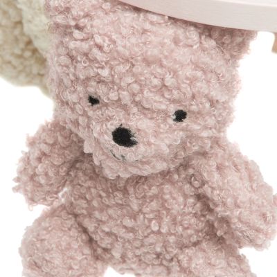 Jollein Teddy Bear Baby Mobiel - Wild Rose / Naturel