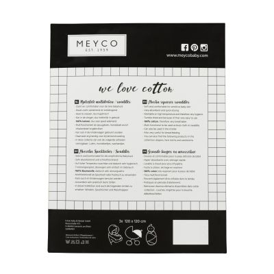 Meyco Multidoek Hydrofiel 3pack Feather Jade 120x120