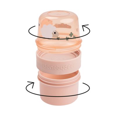 Done By Deer Tiny Farm Bewaarbakje 2-Way - Powder Done By Deer Tiny Farm Bewaarbakje 2-Way - Powder