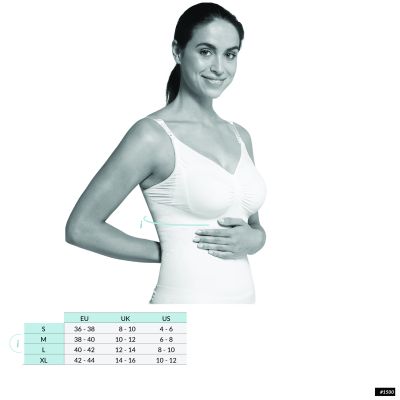 Carriwell Voedingshemd Figuurcorrigerend Zwart L