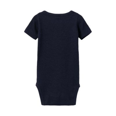 Name It Kab Button Korte Mouw Romper - Mt. 56 - Dark Sapphire