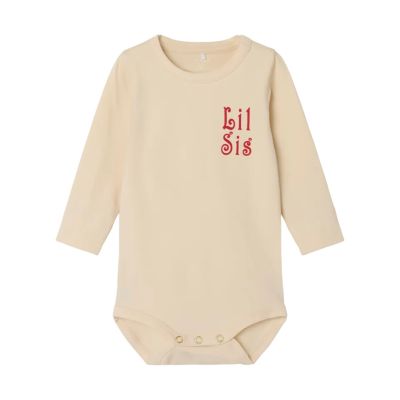 Name It Laby Lil Sis Romper - Maat 74 - White Swan 