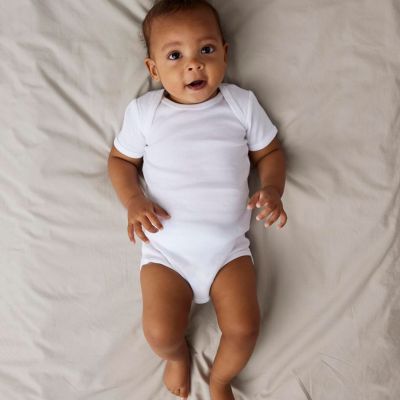 Name It Solid Romper - 3-Pack - Mt. 68 - Bright White