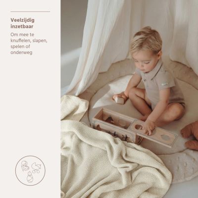 Meyco Deken Mini Relief Natural 100x150 cm