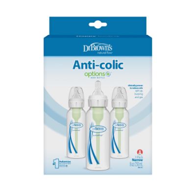 Dr. Brown's Fles Standaard Hals Options+ 250ml 3-Pack