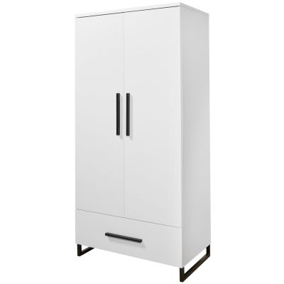 TWF Ledikant 60 x 120 - Commode XL 3 Laden/1 Deur - Hanglegkast 2 Deuren/1 Lade Torino