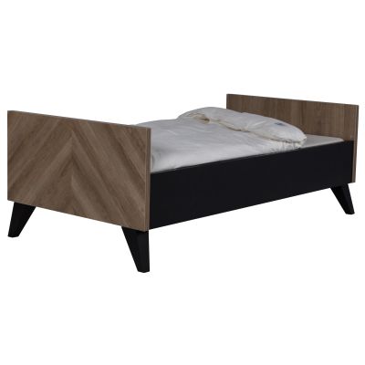 Interbaby Ledikant 70 x 140 Incl. Juniorzijde - Commode XL 6 Laden Lancaster