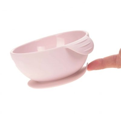Lässig Kom Silicone Met Zuignap Little Chums Mouse Rose