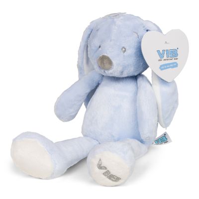 VIB® Pluche Konijn 35cm Blauw