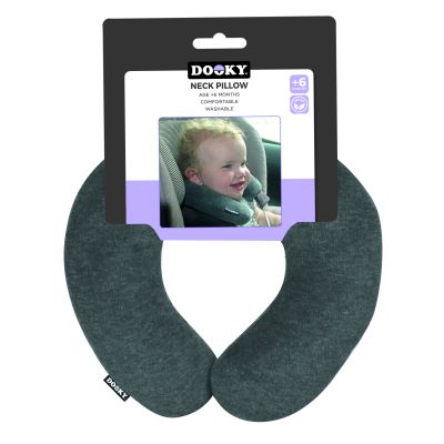 Dooky Neck Pillow - Dark Grey