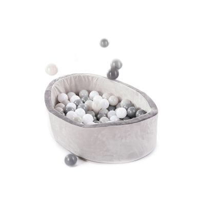 Bo Jungle Ballenbad B-Bal Pit Play Gym Grey