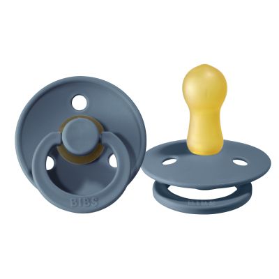 BiBs Fopspeen - Rond - 6-18 Mnd - Petrol 