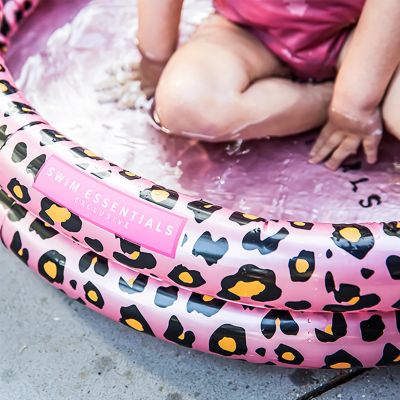 Swim Essentials Zwembad - 100 cm - Rose Gold Leopard