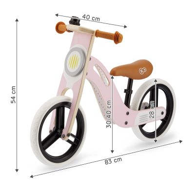 Kinderkraft Balance Bike Uniq Pink
