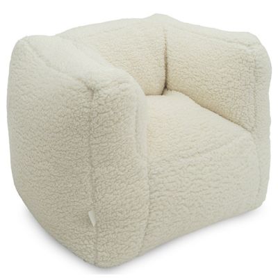 Jollein Fauteuil Beanbag Teddy Cream White