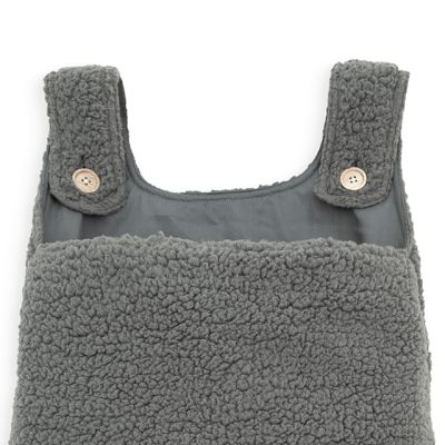 Jollein Boxopbergzak Teddy Storm Grey