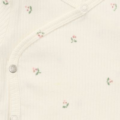 Noppies Overslagshirt Print Lange Mouw - Maat 44 - Egret Noppies Overslagshirt Print Lange Mouw - Maat 44 - Egret